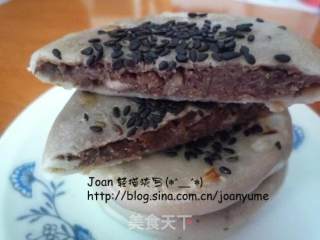 红豆芝麻烧饼(附豆沙做法)