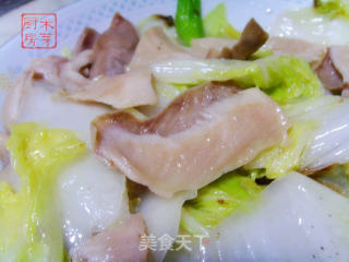 白菜炒猪肚