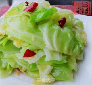 糖醋圆白菜
