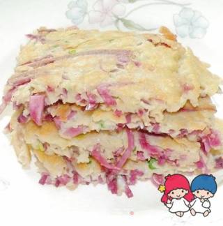 紫薯煎饼