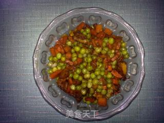 小炒豌豆的做法
