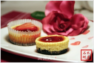 Mini Black-Bottom Cheesecakes with Jam 迷你小甜蜜的做法