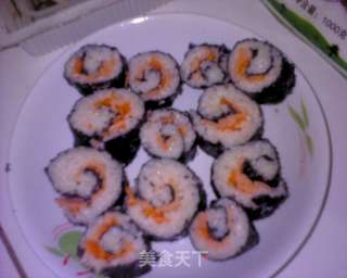 三文鱼紫菜饭团的做法