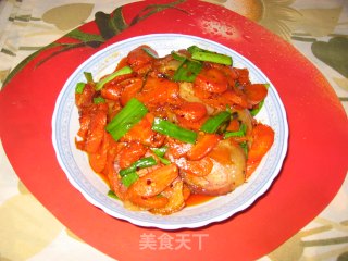 胡罗卜炒回锅肉的做法