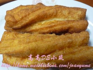 家庭版健康油条的做法