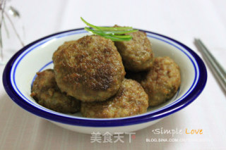 牛肉藕小饼的做法