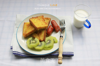 鸡蛋煎吐司
