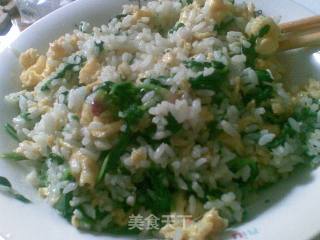 菠菜蛋炒饭