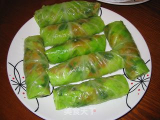 三文鱼香菇水饺菜卷
