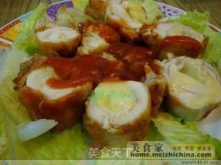 奶酪鸡肉卷的做法