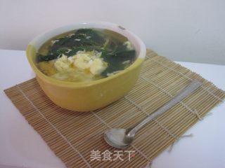菠菜蛋花汤