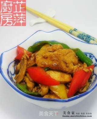 黑椒鸡柳的做法