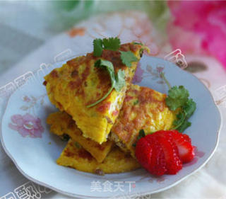 菜脯蛋饼的做法