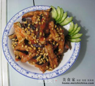 松仁茄子的做法