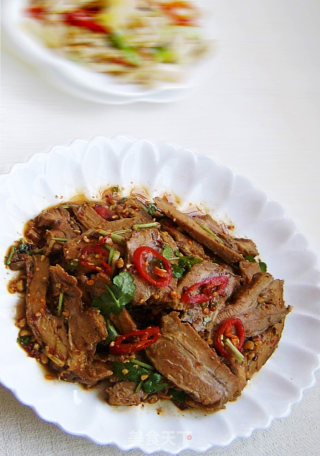 香辣牛肉的做法
