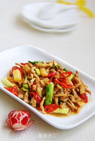 芦笋炒牛肉丝的做法