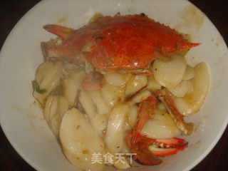 螃蟹年糕的做法