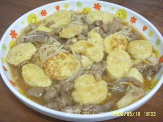 金针菇煨日本豆腐的做法