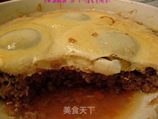 肉饼子蒸蛋的做法
