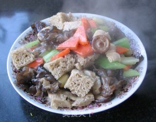 素什锦的做法