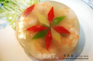 啫喱水晶虾球的做法
