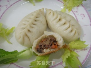 香菇猪肉柳叶包的做法