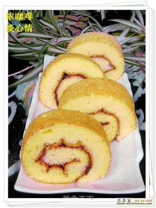 蓝莓蛋糕卷的做法