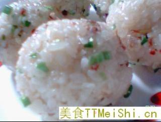 糯米腊肉丸子