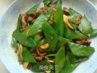 牛肉荷兰豆的做法