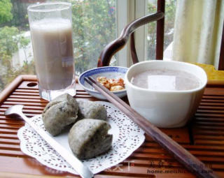 黑芝麻豆渣馒头的做法