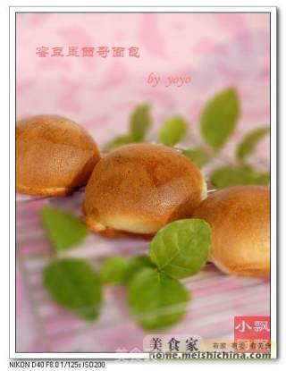 蜜豆墨西哥面包
