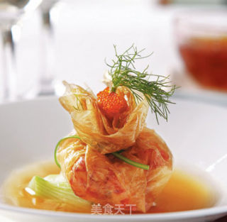腐皮龙虾饺的做法