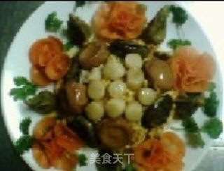 金针菇鸡丝扣大贝的做法