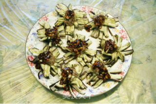 菊花茄子的做法