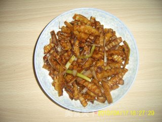葱烧土豆条的做法