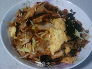 木须炒饼的做法