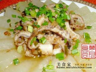 冬瓜小章鱼的做法