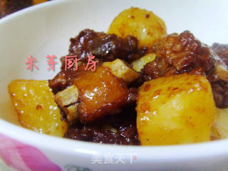 土豆烧排骨的做法