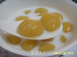 椰汁黄金汤圆的做法