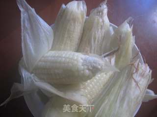蒸玉米棒子