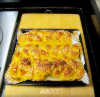 南瓜辫子土司的做法