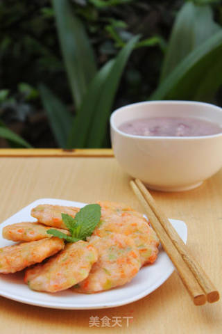 水晶虾饼