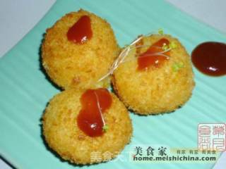 香炸土豆丸子的做法