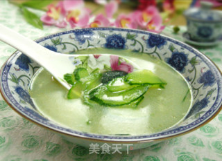 皮蛋黄瓜汤的做法