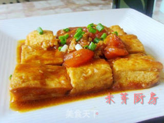 番茄烧豆腐的做法