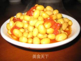 茄汁黄豆的做法