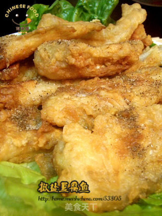 椒盐豆腐鱼的做法