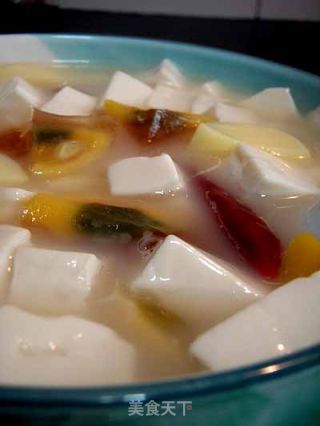日本豆腐变蛋汤的做法