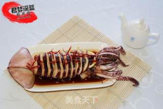 油泼鱿鱼的做法