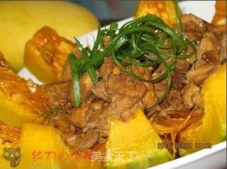 南瓜鸡的做法